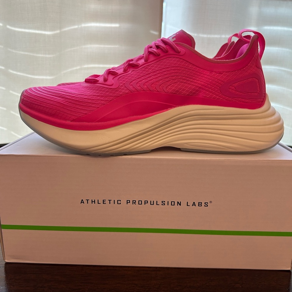 New APL Women's Streamline Limited Edition Fusion Pink/White (BCA) Shoes 7.5 - Picture 2 of 7